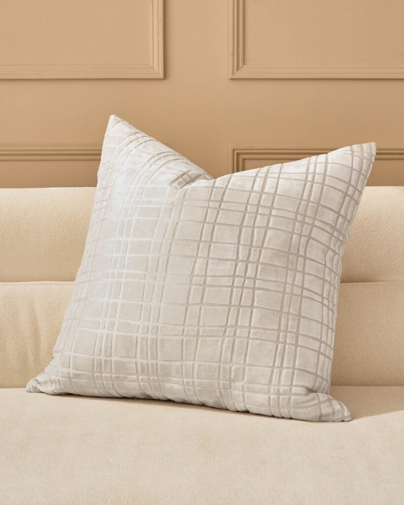 Arabella ivory large cushion – Dusk Front