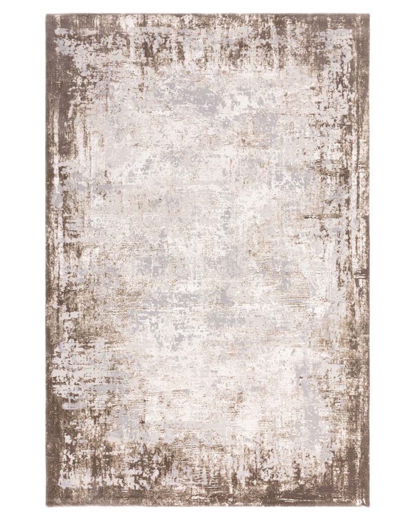 Distressed natural textured large rug – Dusk Front