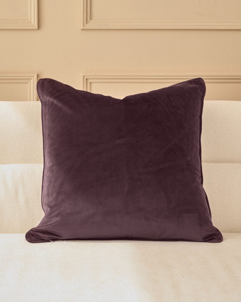 Dusk Luca mulberry large cushion Front