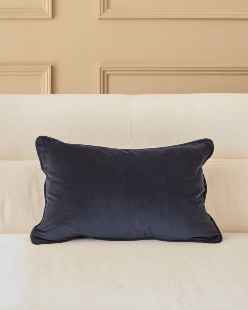 Dusk Scotland Luca navy rectangle cushion Front