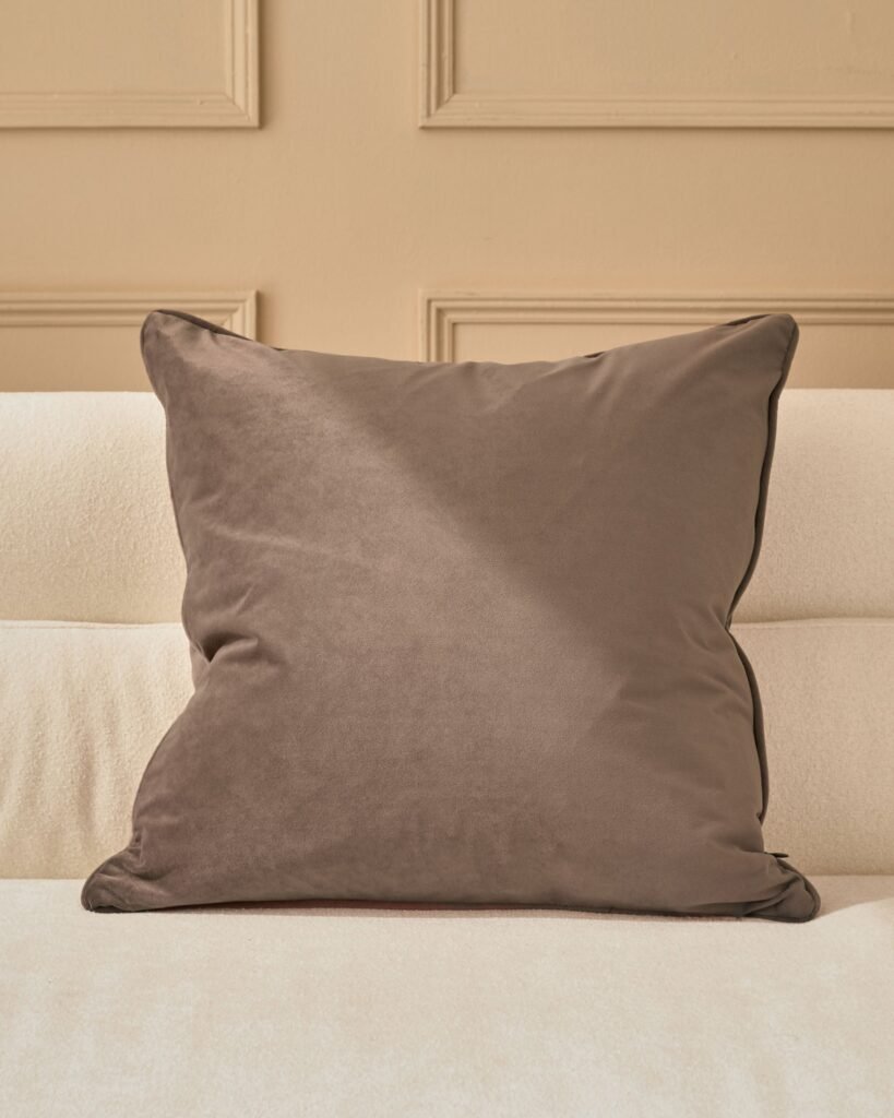 Dusk Luca mink large cushion Front