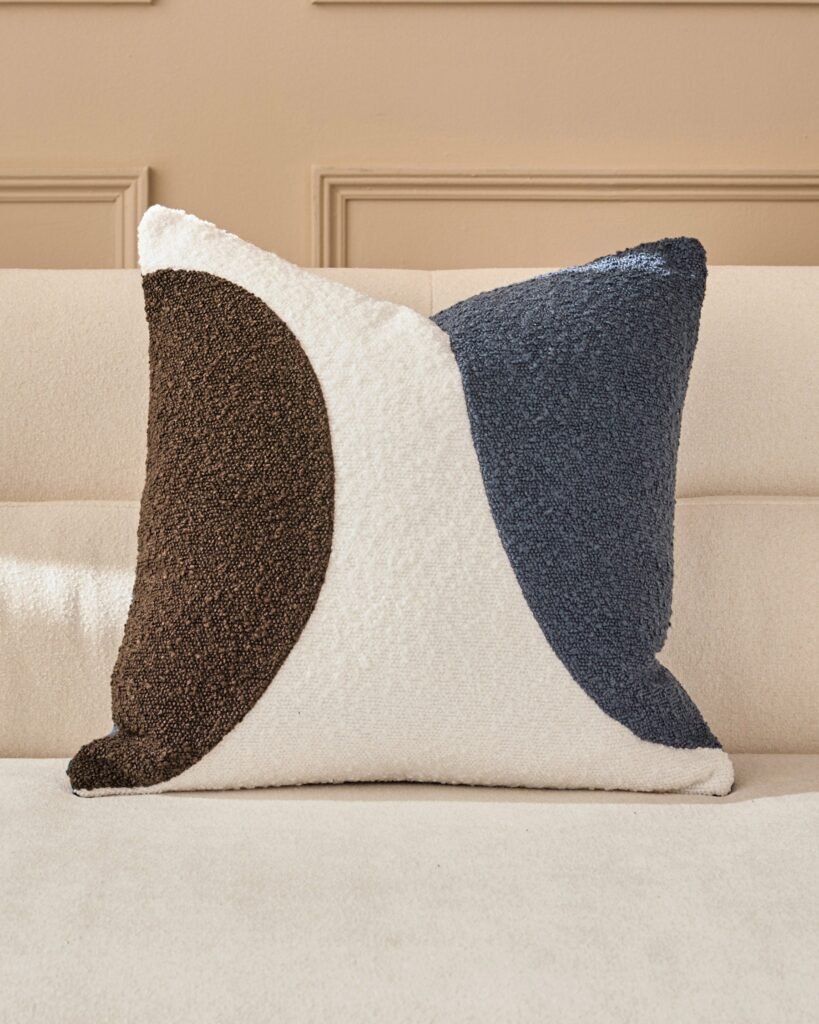 Harmony navy Dusk medium cushion Front