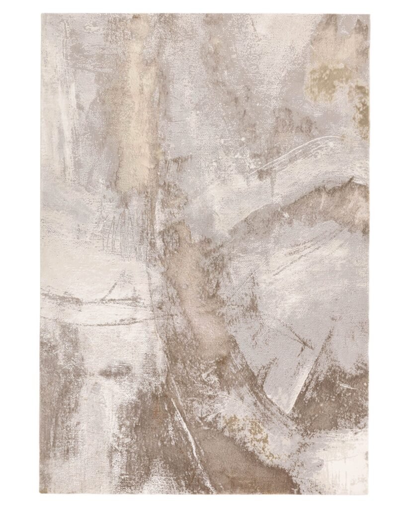 Dusk Scotland Sienna natural textured medium rug Front