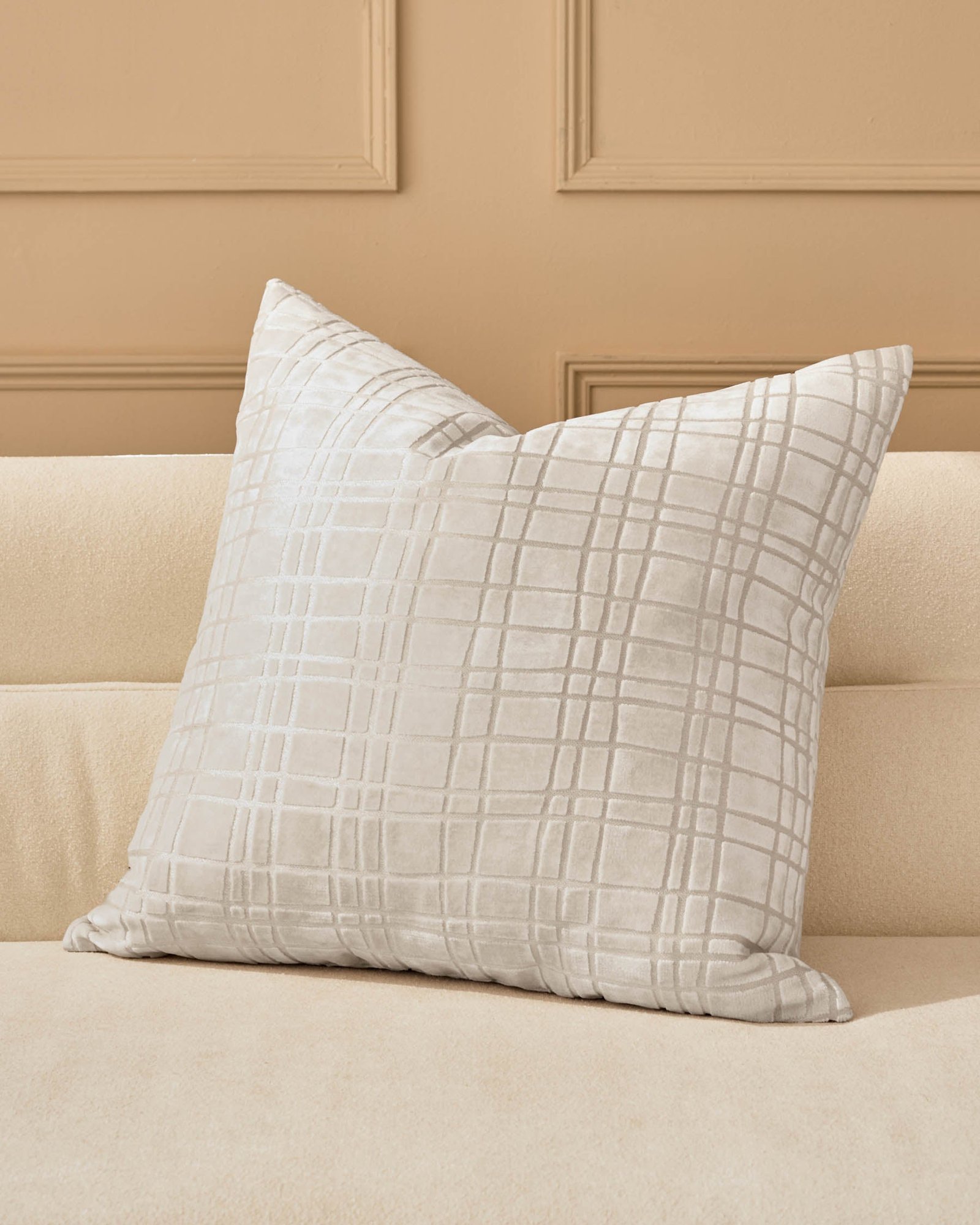 Arabella ivory large cushion – Dusk Front