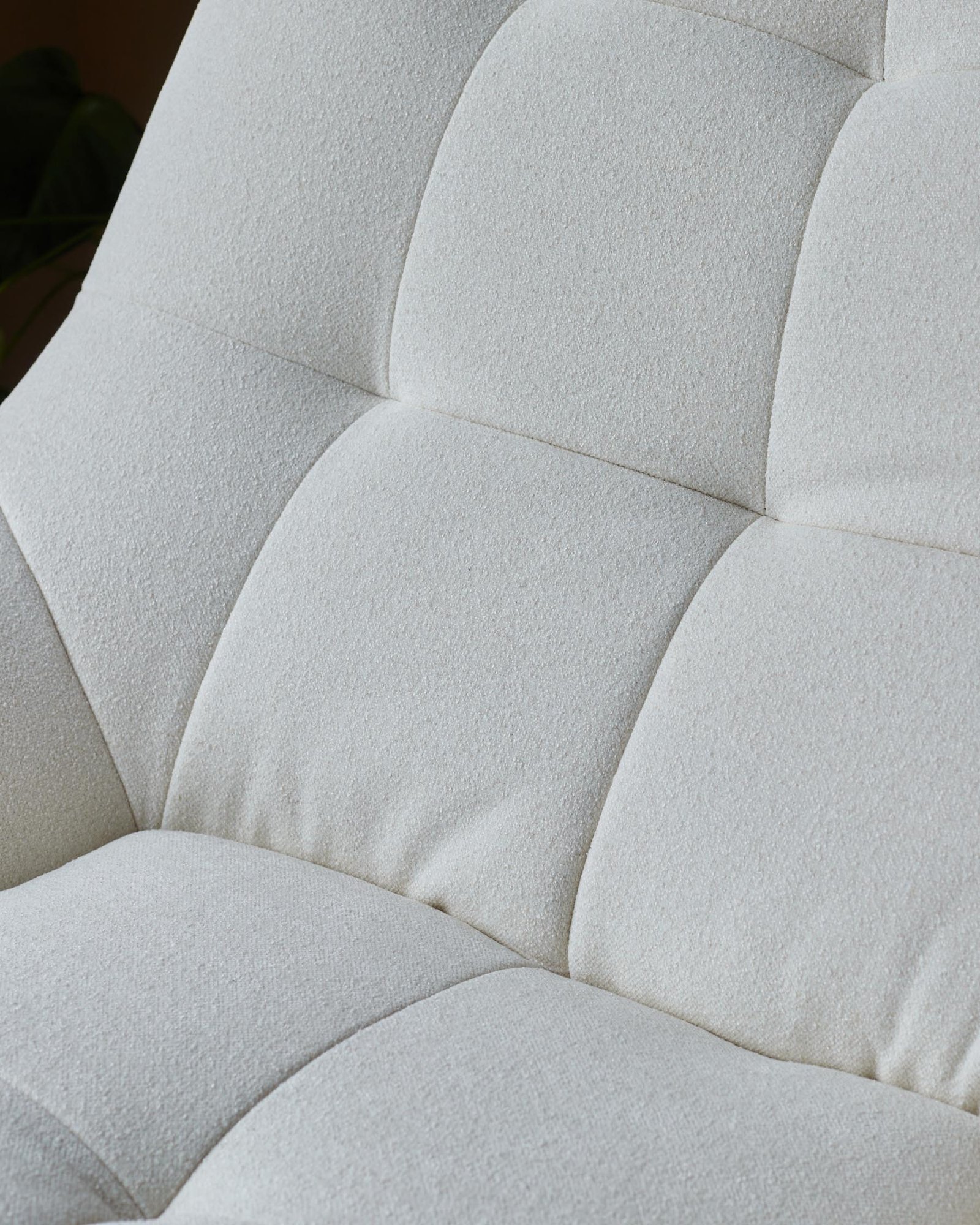 Canio Ivory Boucle Accent Chair – Dusk Back