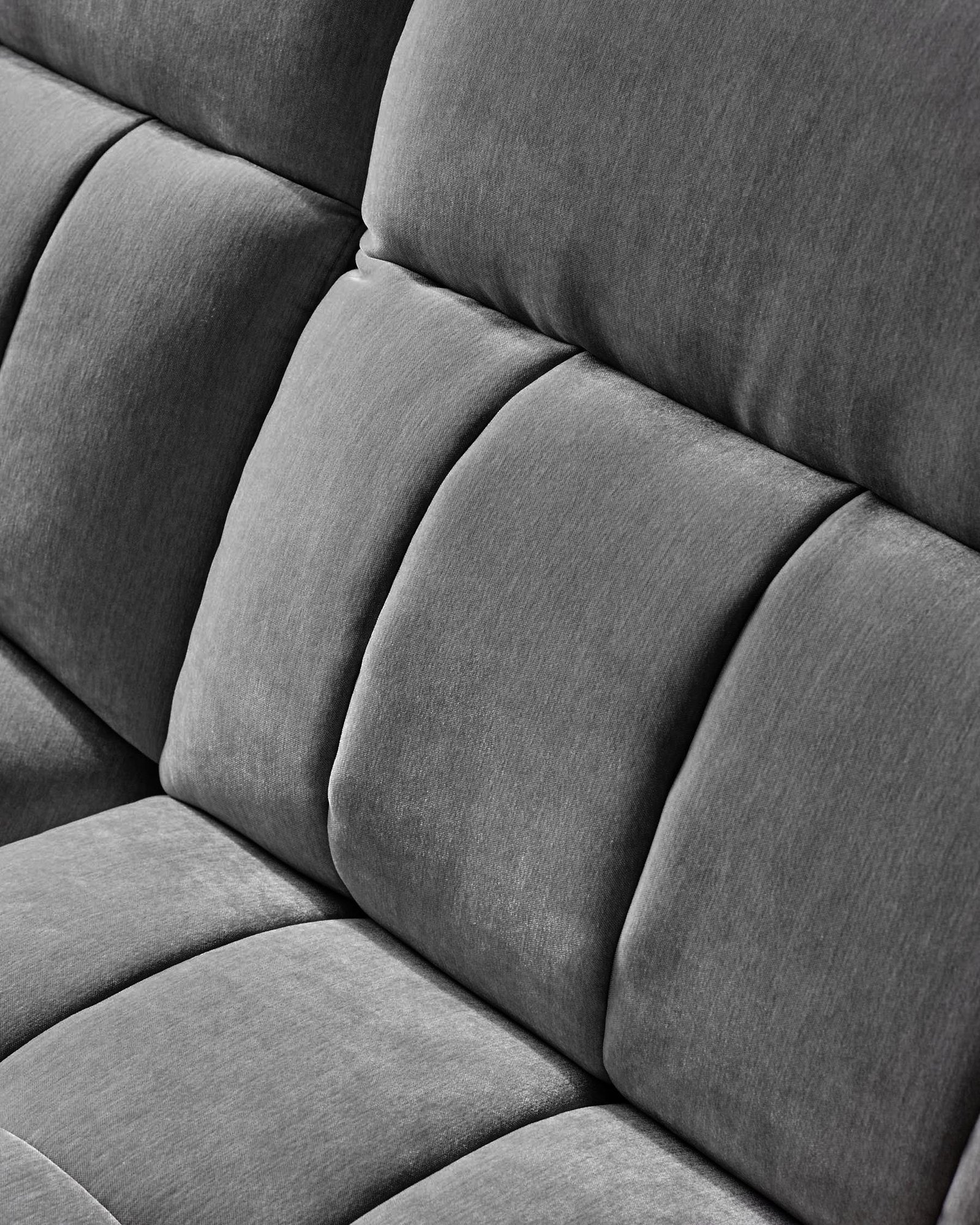 Skye dark grey Dusk England fabric single sofa module Side
